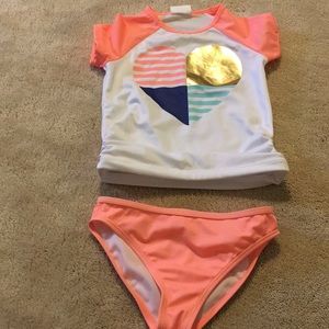 Girl swim suit